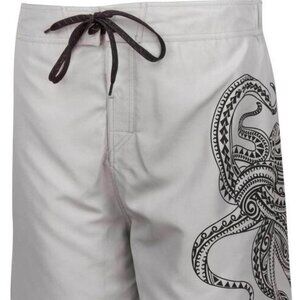 West Marine Swim Trunks – Grey Kraken, Size Large
